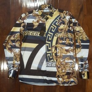 Versace Long Sleeve Dress Shirt